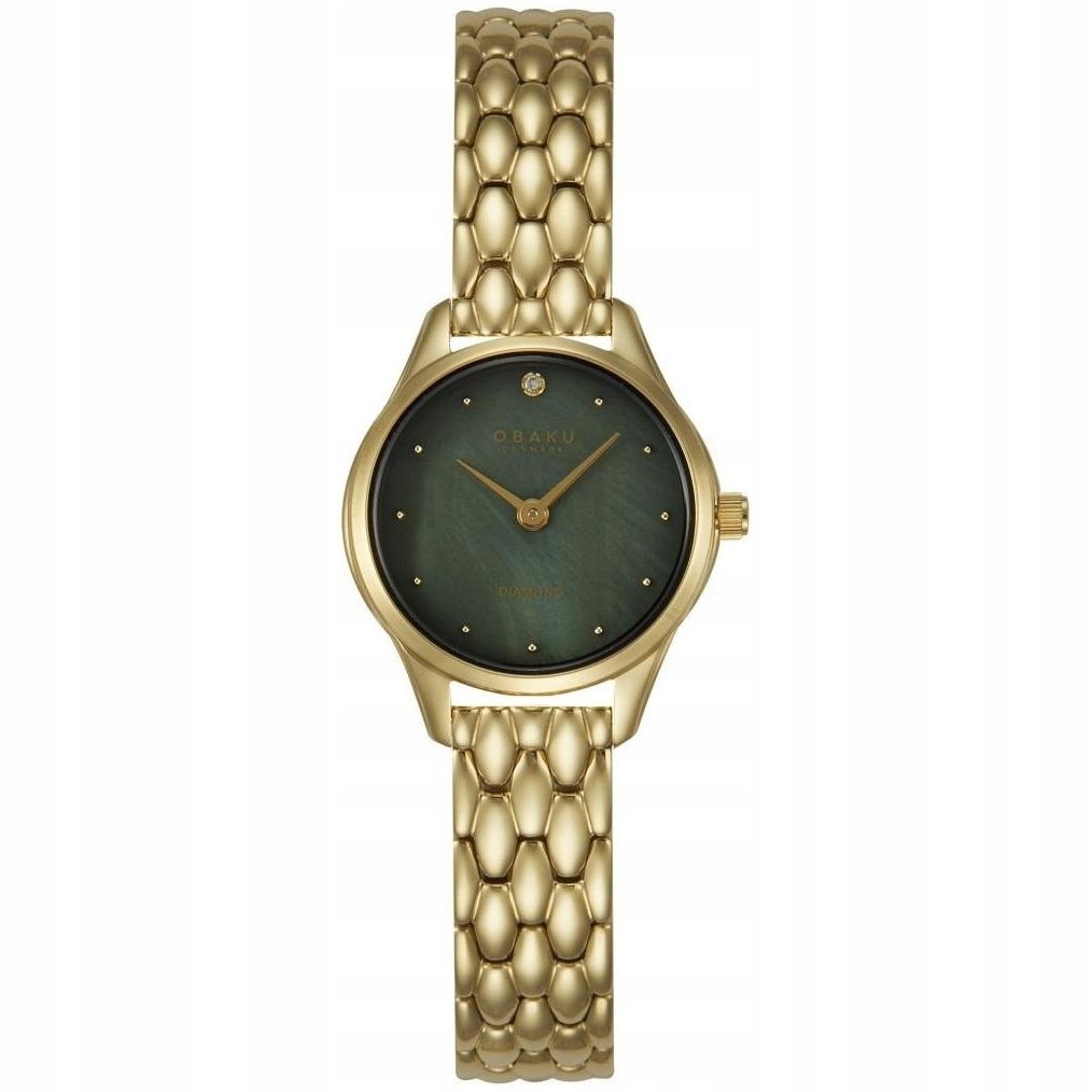 Dámské hodinky Obaku Denmark V297SXGESG zlaté