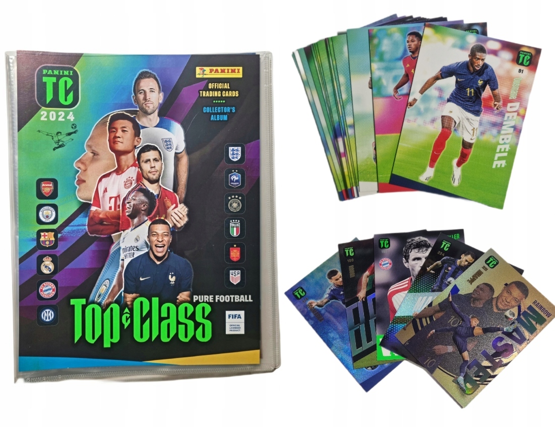 Top Class 2024 Album Karty Piłkarskie Zestaw Na Start!