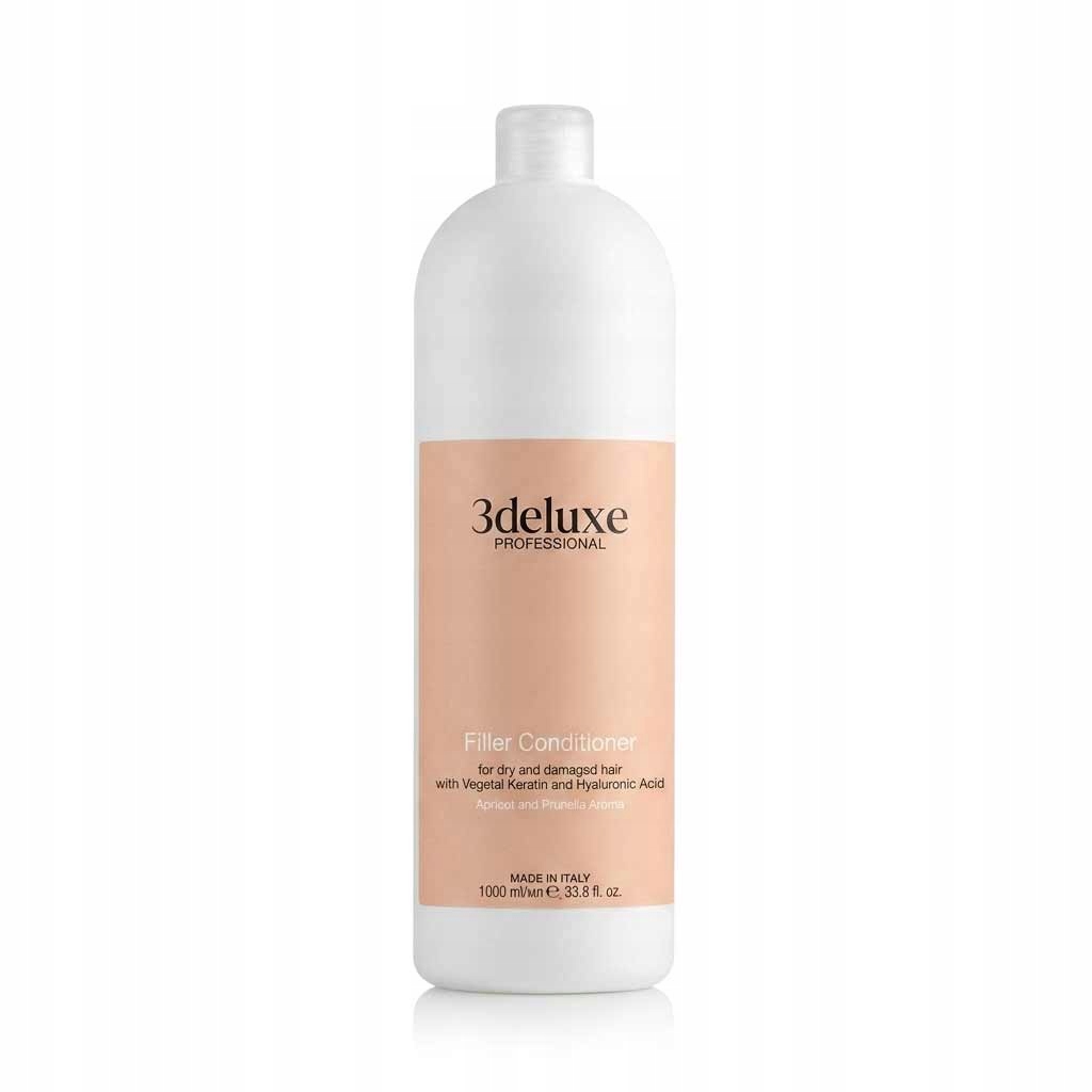 Kondicionér pro suché a poškozené vlasy 3deluxe Professional Filler 1000 ml