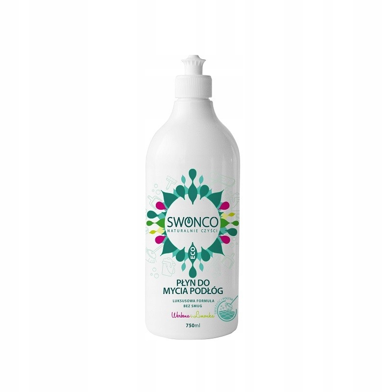 

Płyn do mycia podłóg 750ml Swonco werbena limonka