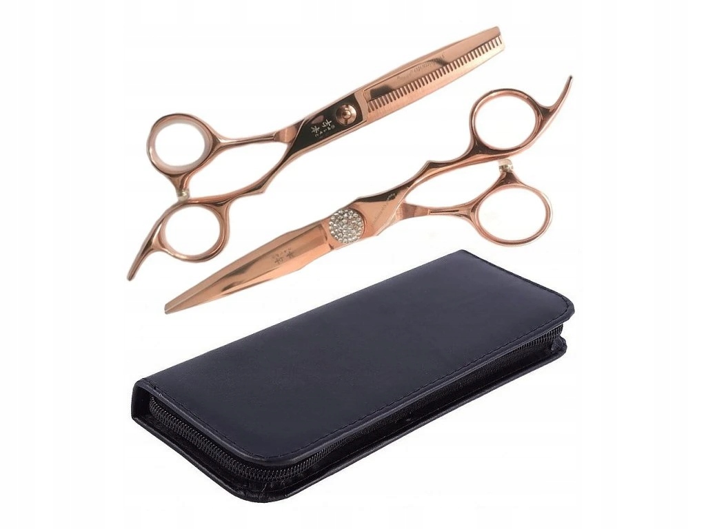 Yoshimoto Japan Set Rosegold 6,0´ sada kadeřnických nůžek