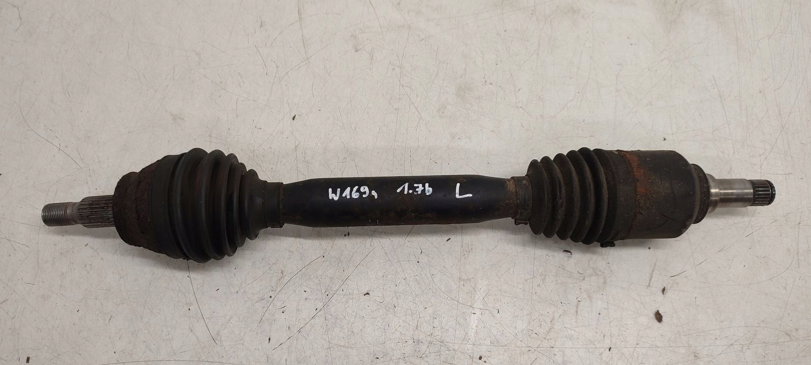 semi-axis left short. Mercedes W169 1,7