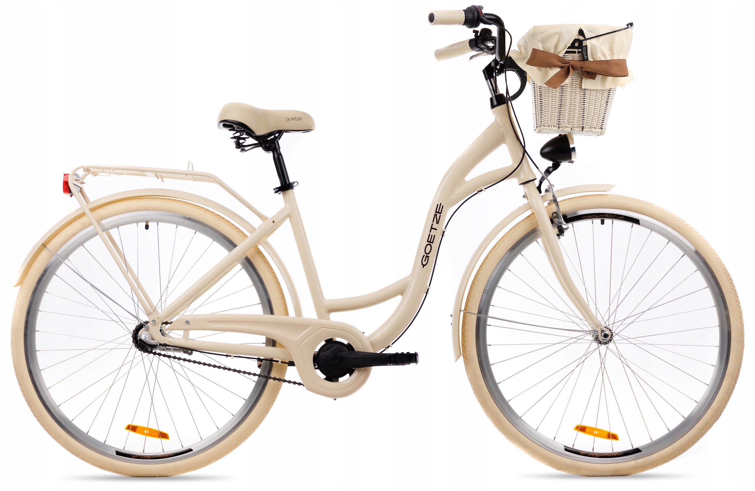 Rower Goetze Style 28 3b Alu lekki Nexus kosz