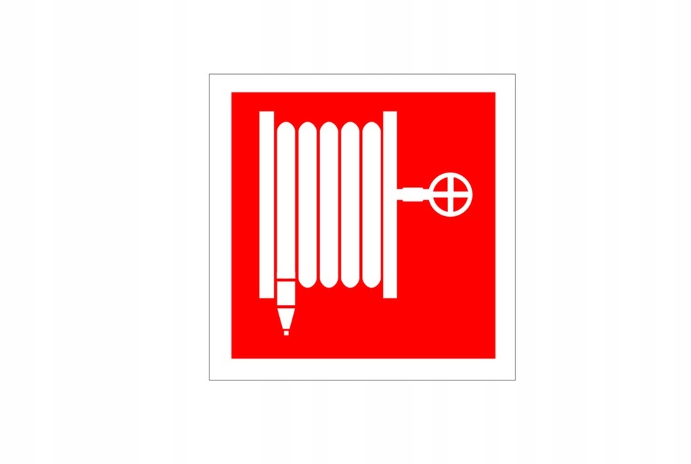 Naklejka HYDRANT - 15x15 cm