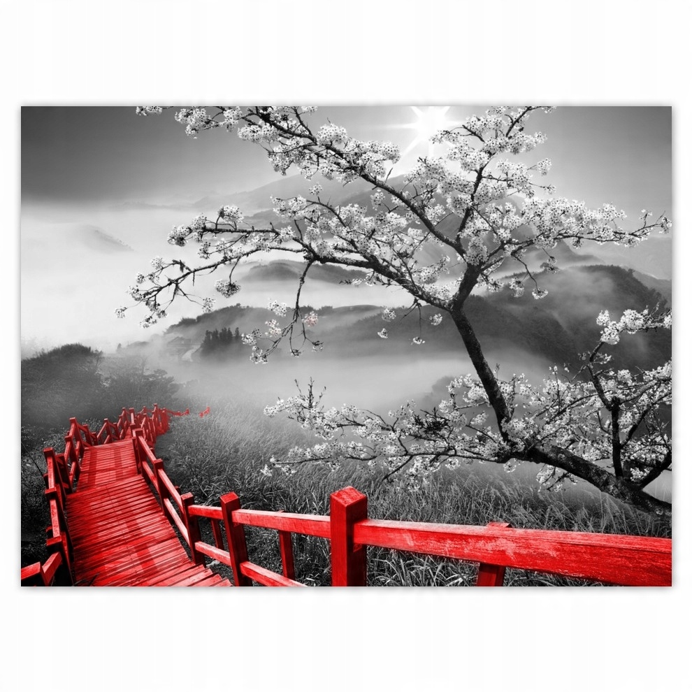 

Naklejki 135x100 Kwitnąca wiśnia Japonia