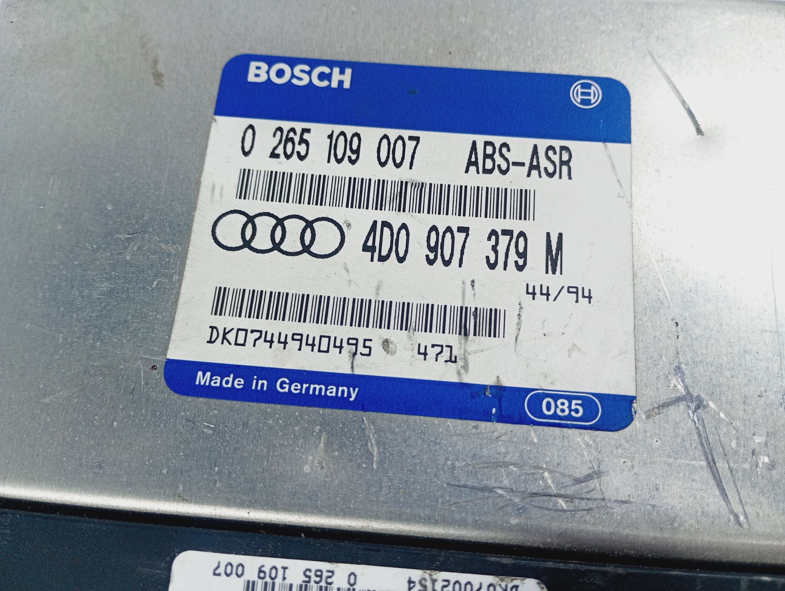 module control unit ABS ASR OE 4D0907379M Audi A6 C4 94-97