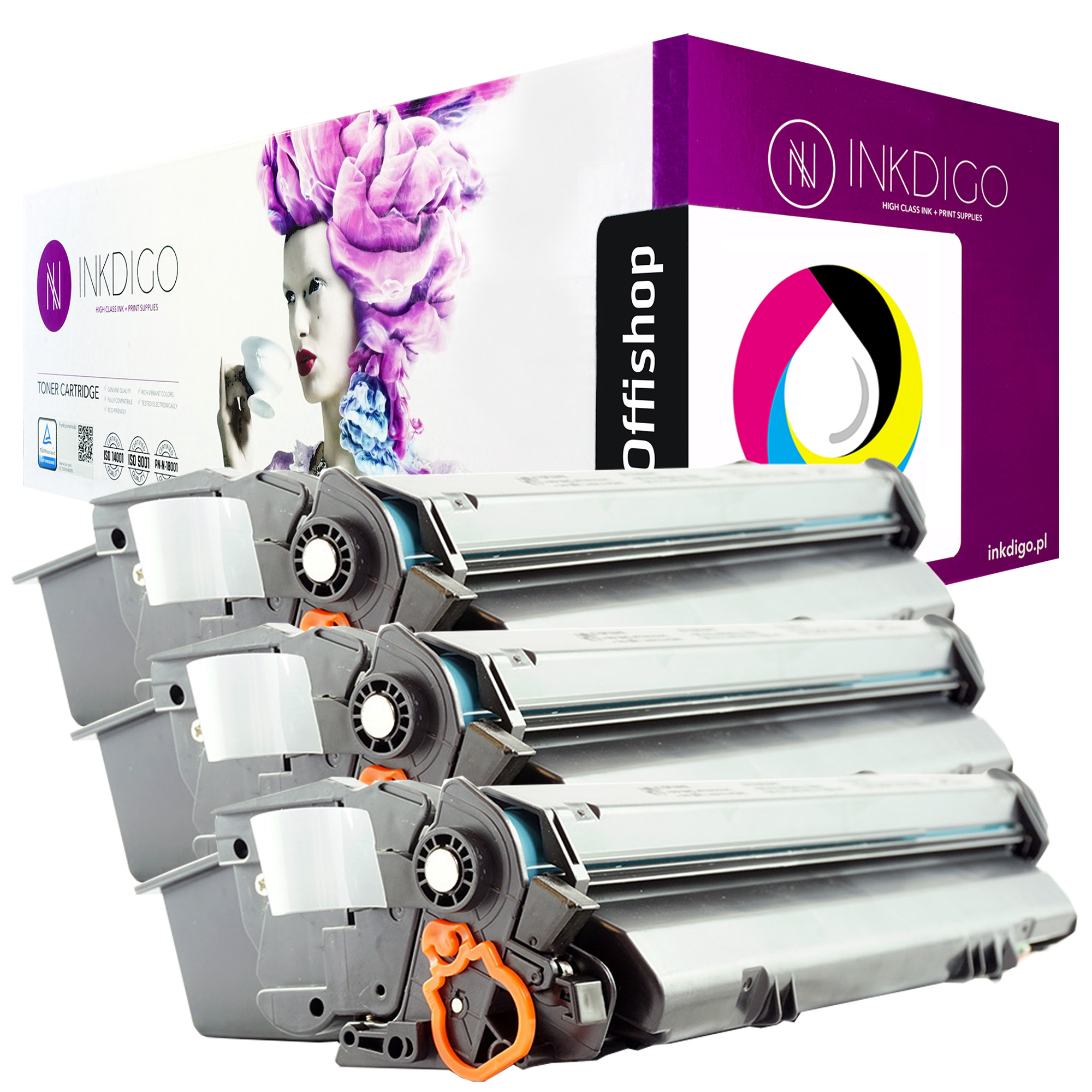 3x Toner pre Hp 53X Q7553X M2727 Nfs Mfp P2015DN