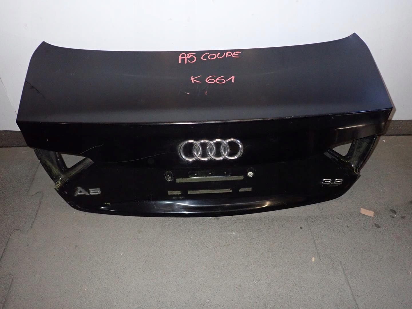 trunk door AUDI A5 2008- COUPE 8T