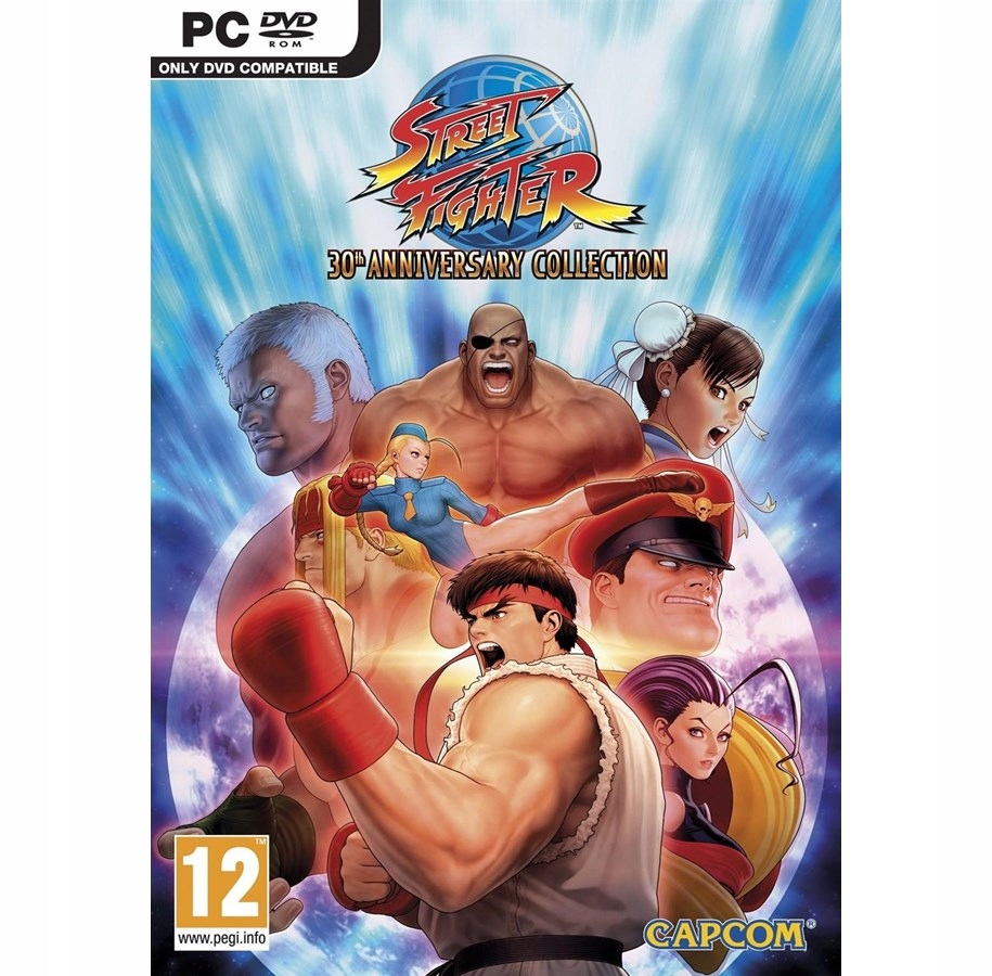 Street Fighter Anniversary 12 Gier Steam Pc DVD