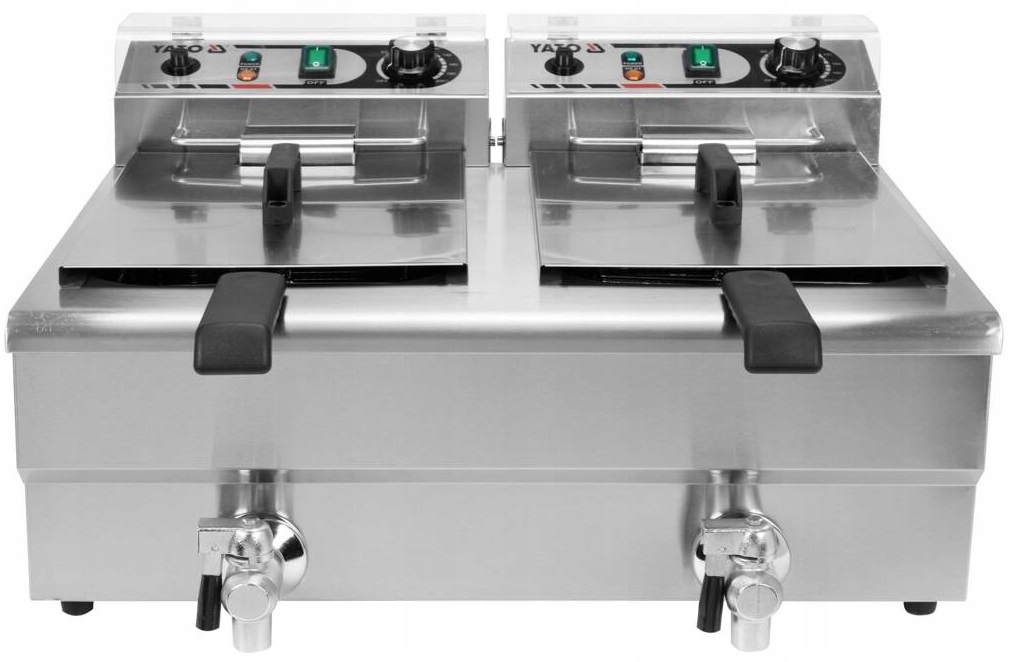 Frytownica Frytkownica Elektryczna z Kranem 10kW 2x16L Yato YG-04634