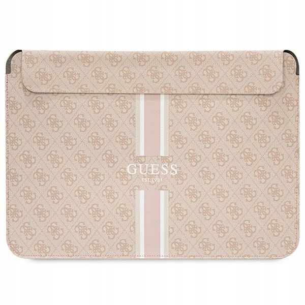 Guess 4G Printed Stripes GUCS14P4RPSP 14" Różowy