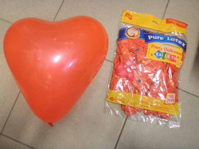 balony 100szt. serce czerwone | TG21017-1 — 5