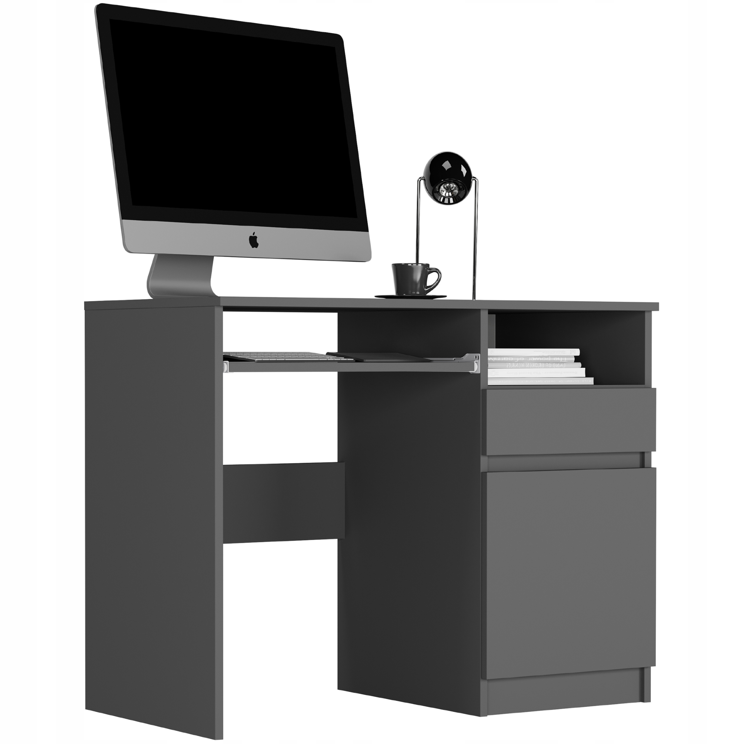 Meble biurko komputerowe stolik 96cm N-35 ANTRACYT