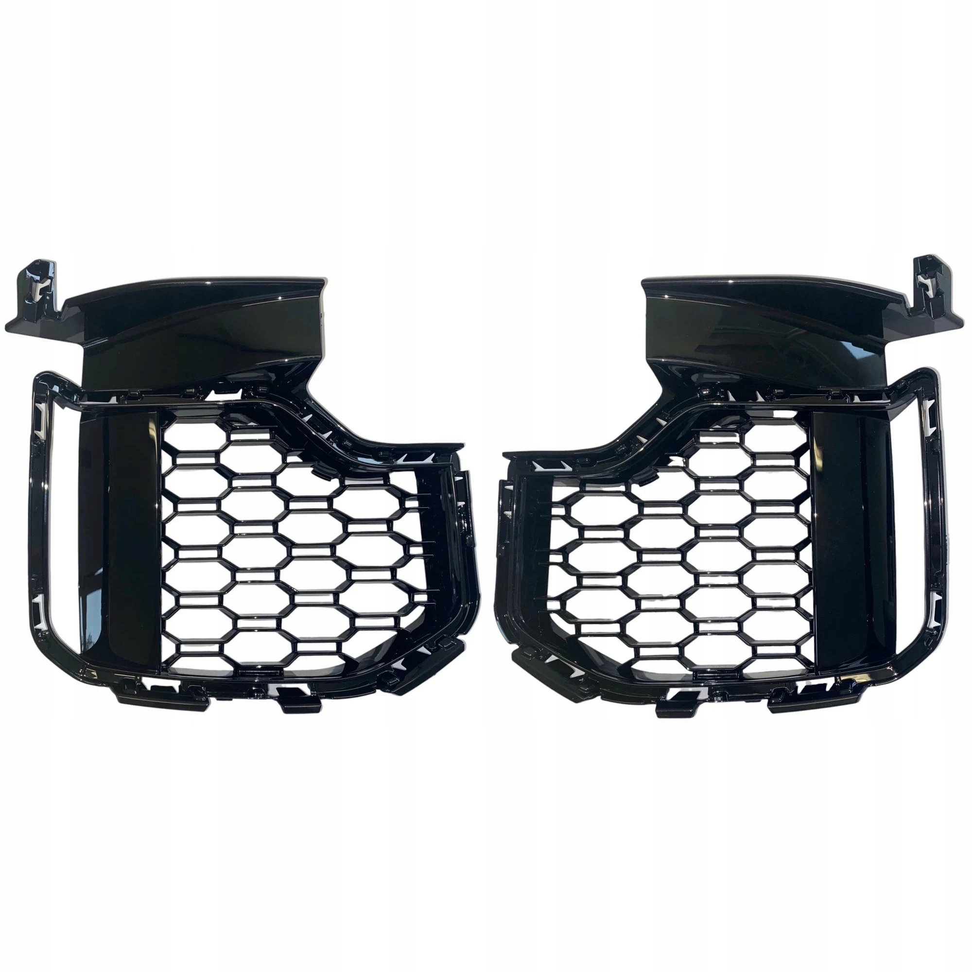 Sada x2 Mřížka Nárazníku Pravá Levá atrapa krytka Bmw X5 G05 M Balíček 2018+