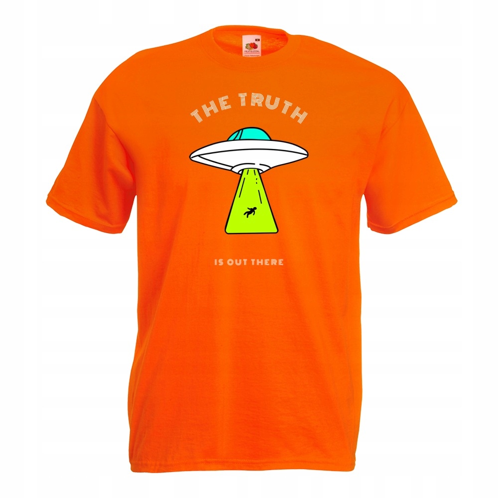 

Koszulka the truth is out there ufo XL pomarańczow