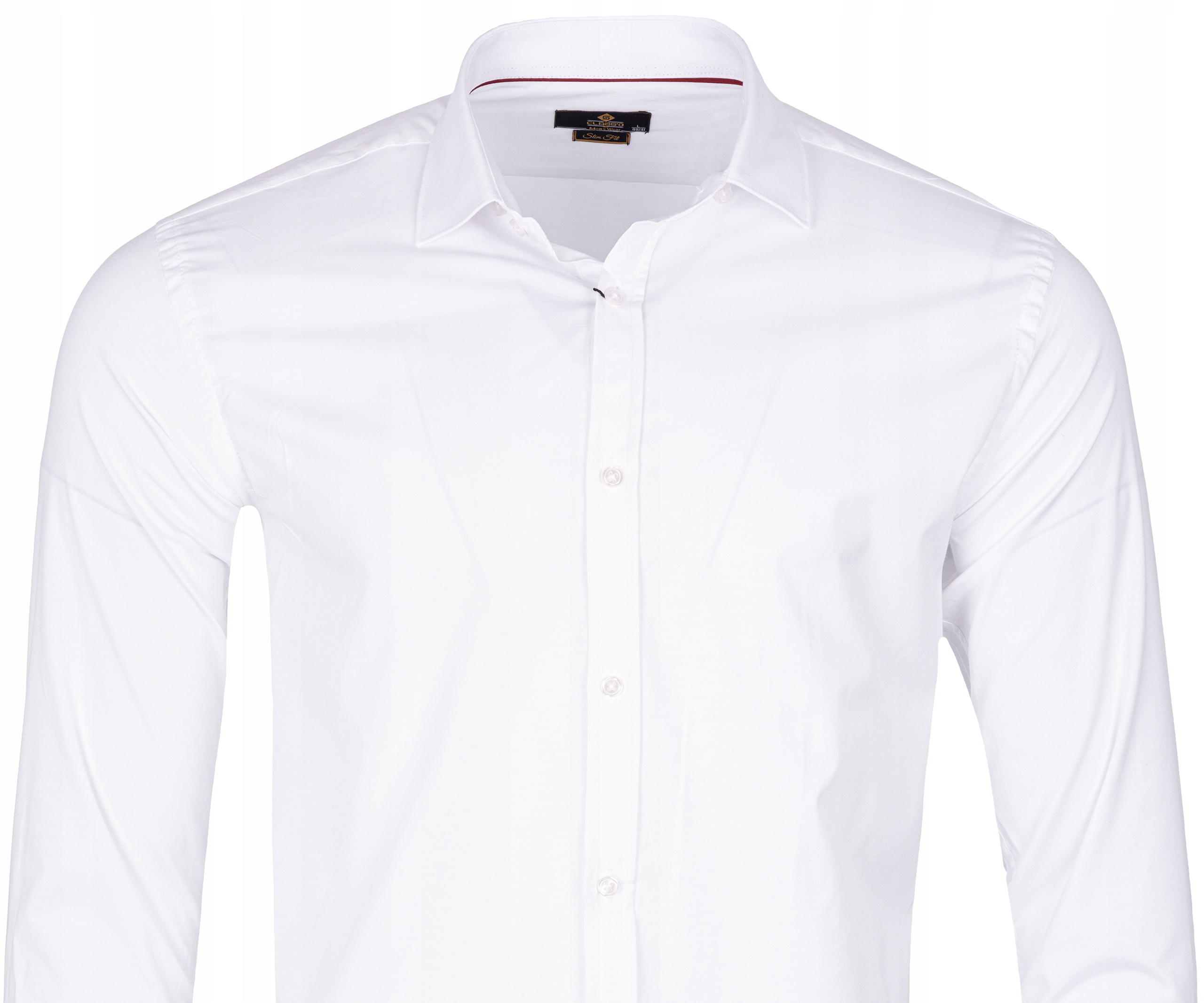 

koszula męska kołnierzyk XL bawełna biała