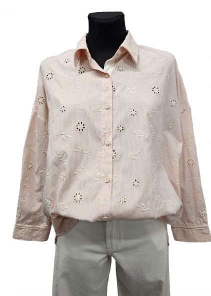 Elegantní Košile S Výšivkou – Styl Boho/vintage – Gioya Italia