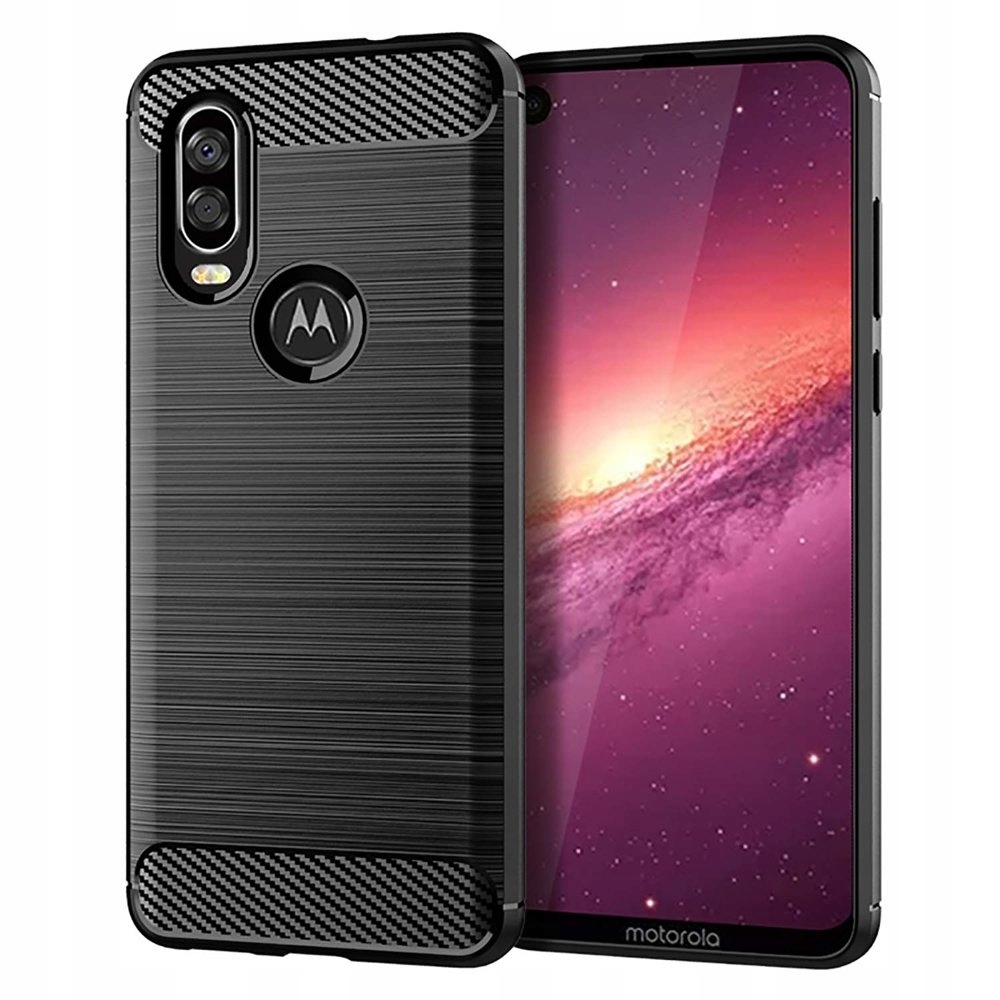 

Etui Hurtel Carbon Motorola One Vision czarne