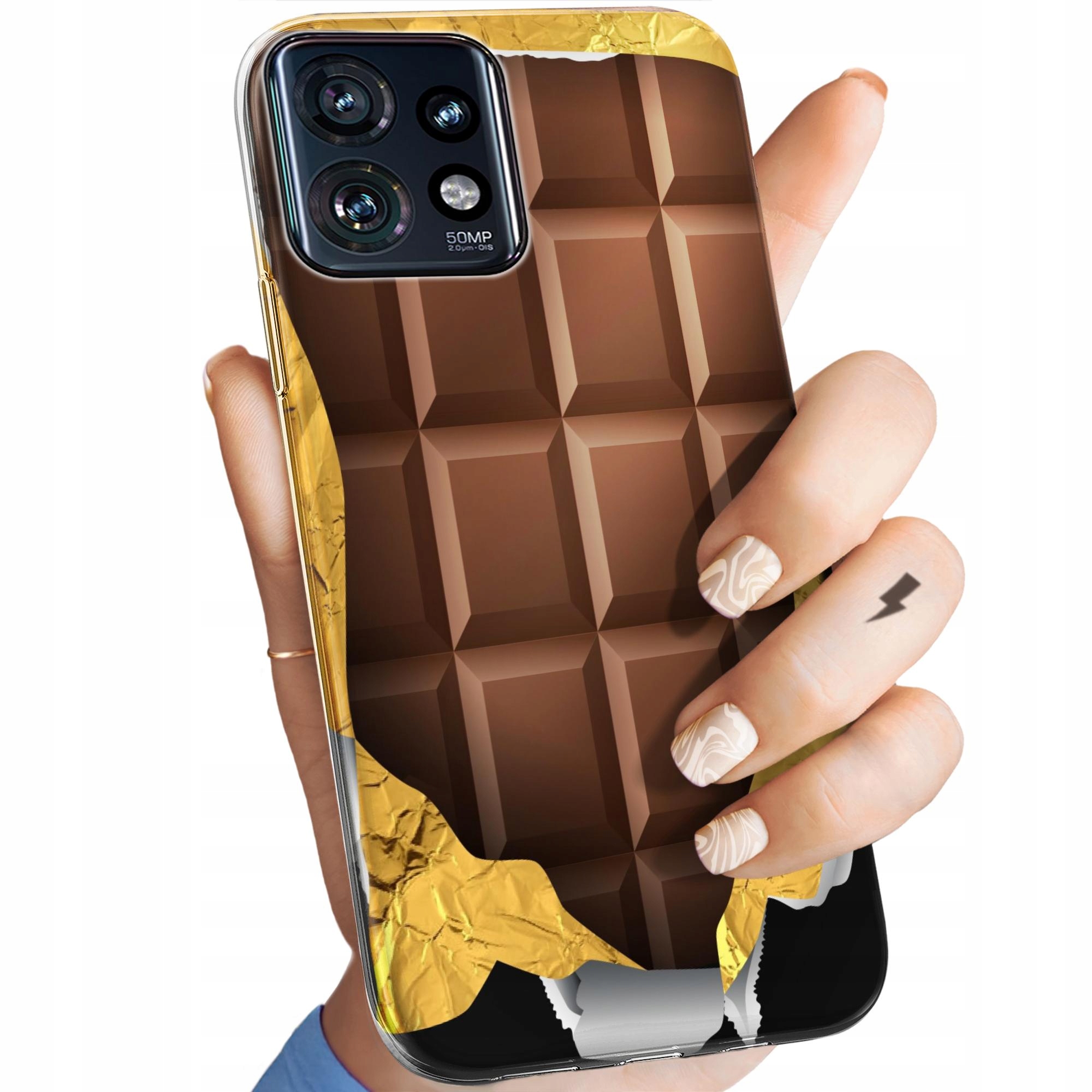 Etui Do Motorola Edge 40 Pro Czekolada Choco Słodycze Obudowa Case