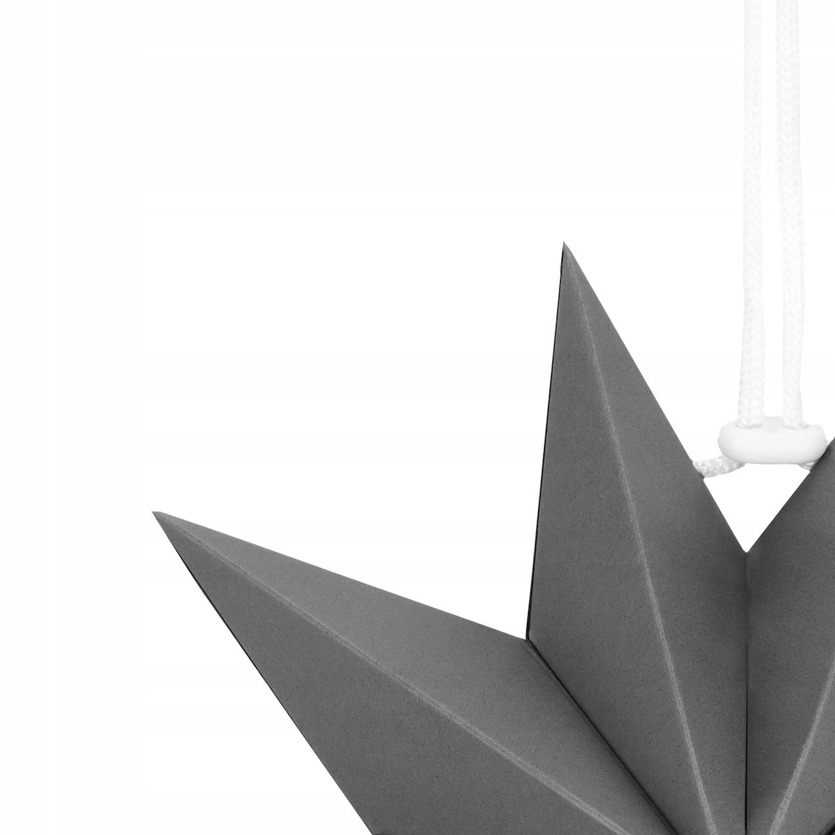 GWIAZDA PAPIEROWA GWIAZDKA ŚWIĄTECZNA SZARA 30cm Marka Springos