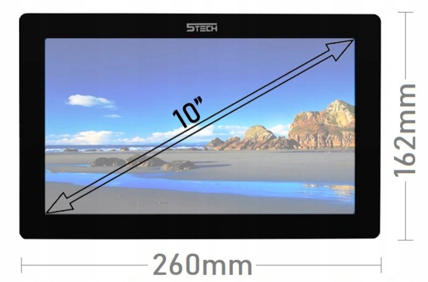 Wideodomofon 5TECH VERUS Videodomofon WiFi BRELOKI SZYFRATOR APLIKACJA Marka 5TECH