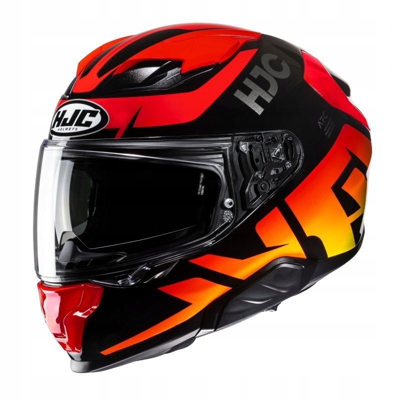 Motocyklová Prilba Hjc F71 Bard Black Red L