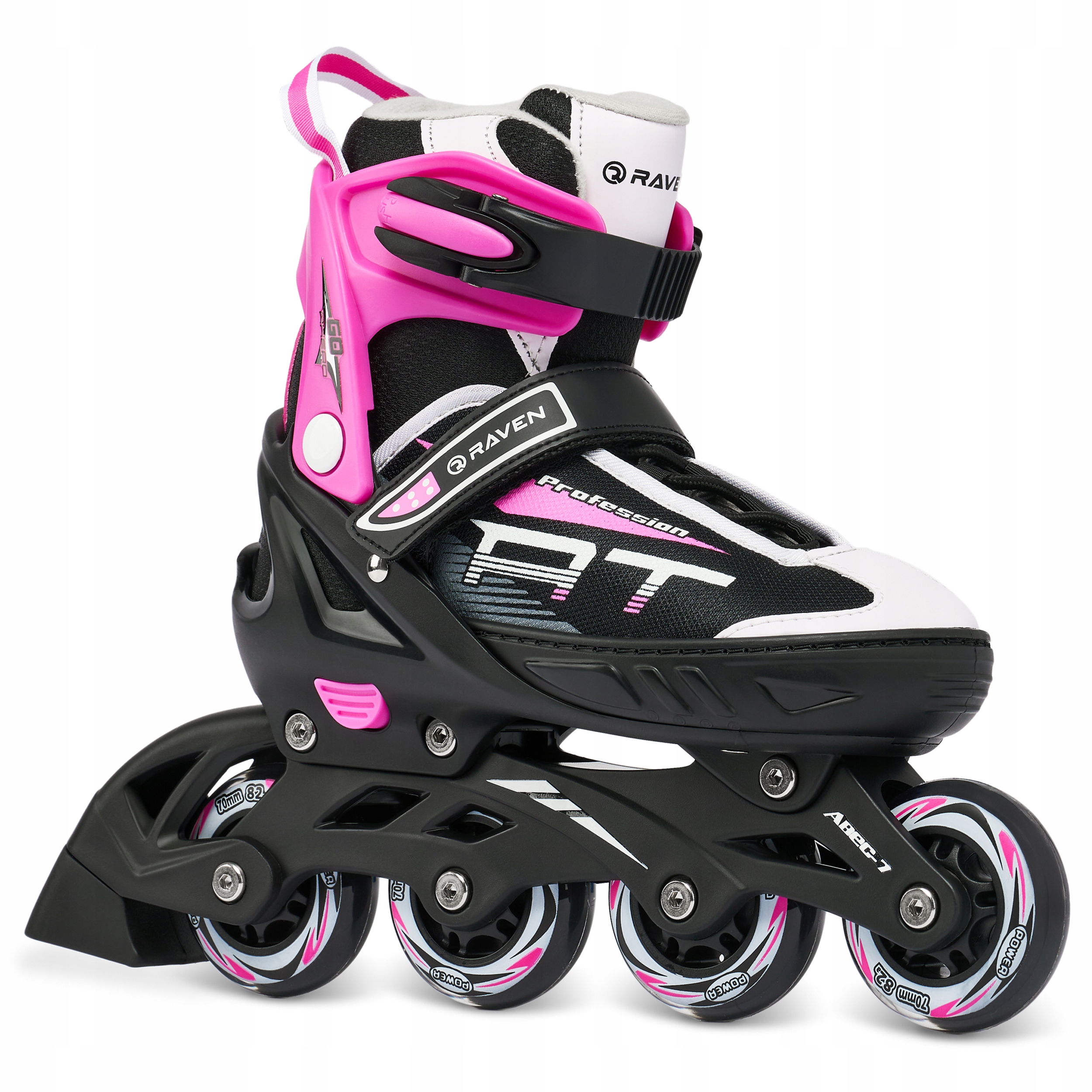Rolki Regulowane Raven Profession Black/Pink 35-39