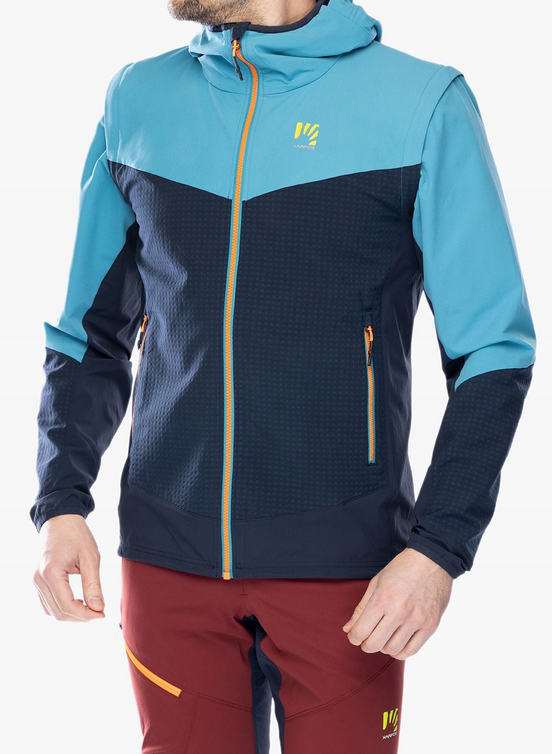 Bunda Karpos Lede Convertible Jacket outer space/larkspur XL