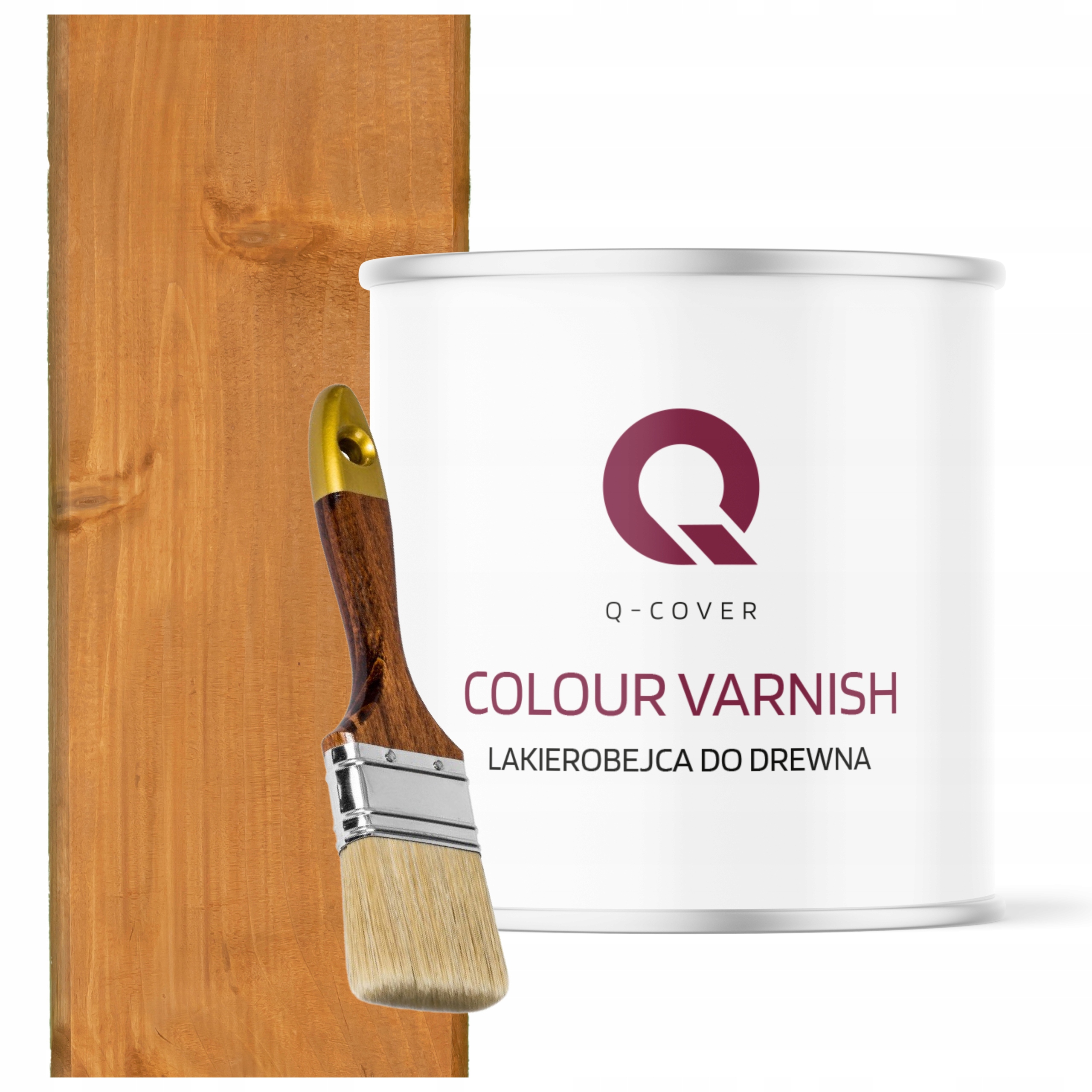 Lakovník Na Dřevěné Prvky Výkonný 3V1 Dub Polomatný 2,5L Dárek