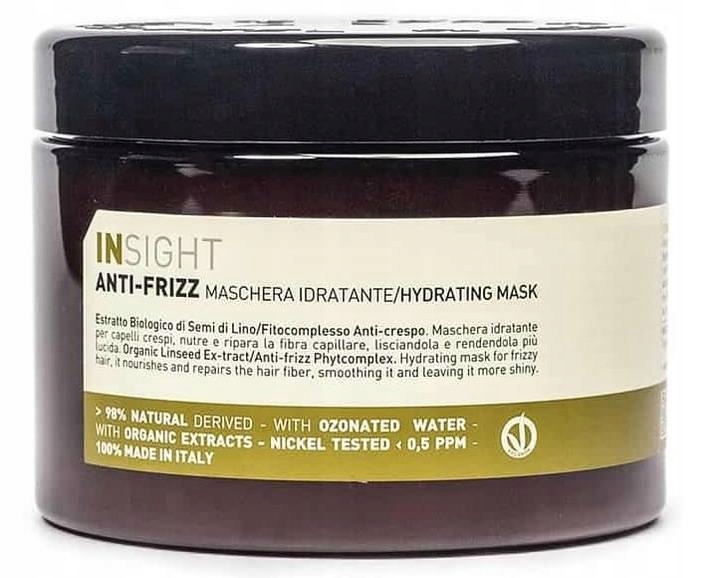 

Insight Anti-Frizz Hydrating Maska 500ml
