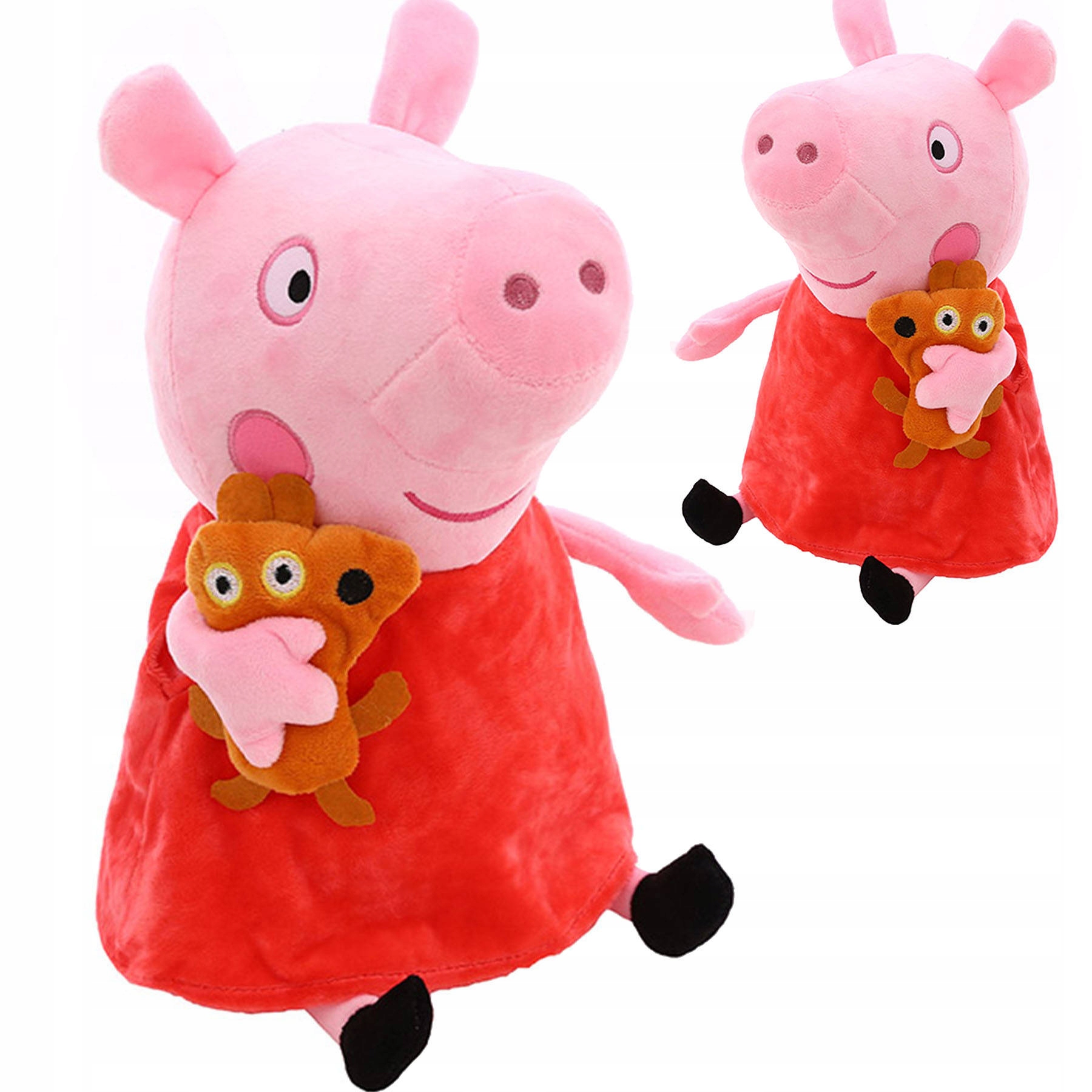 

Świnka Peppa Duża Pluszowa Maskotka Mówi Pl 42CM