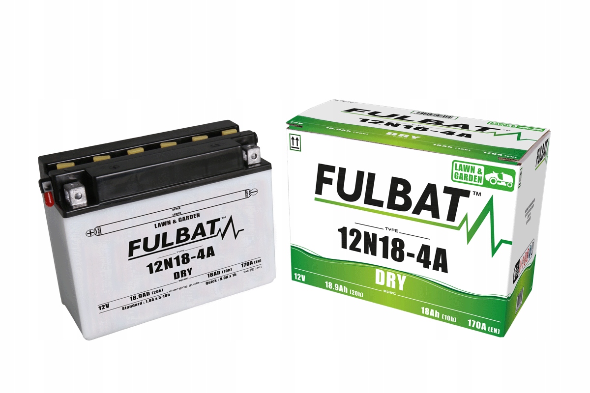 Batéria Fulbat Lawn&garden 12N18-4A (suchý, ovládateľný)