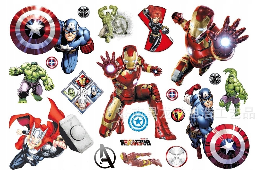

Tatuaże Zmywalne Dla Dzieci Avengers CG214