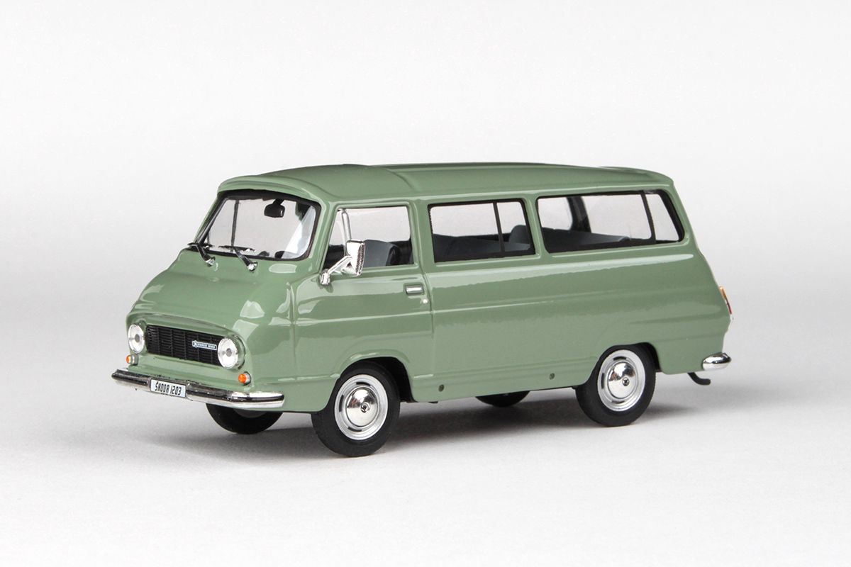 Abrex Škoda 1203 (1974) 1:43 Zelená Pastelová