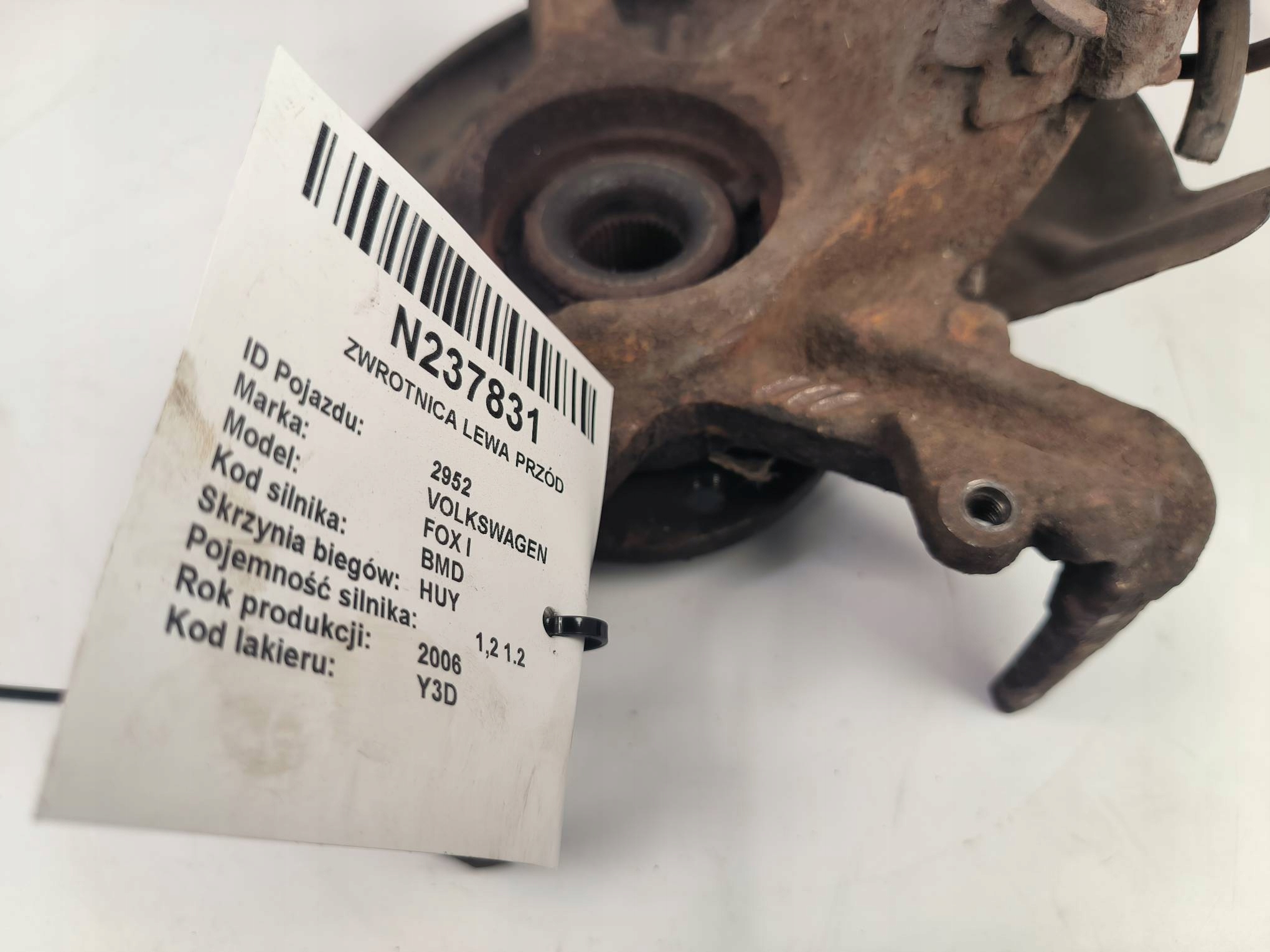 otoč ľavá predok 1.2 VOLKSWAGEN FOX a
