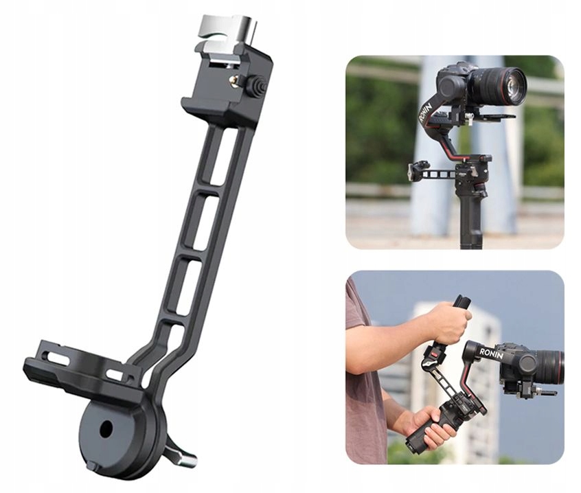 Držák Rameno Upevnění 1/4 Iso Nato pro Dji Ronin Rs 2 Rs 3 Pro Mini Ulanzi