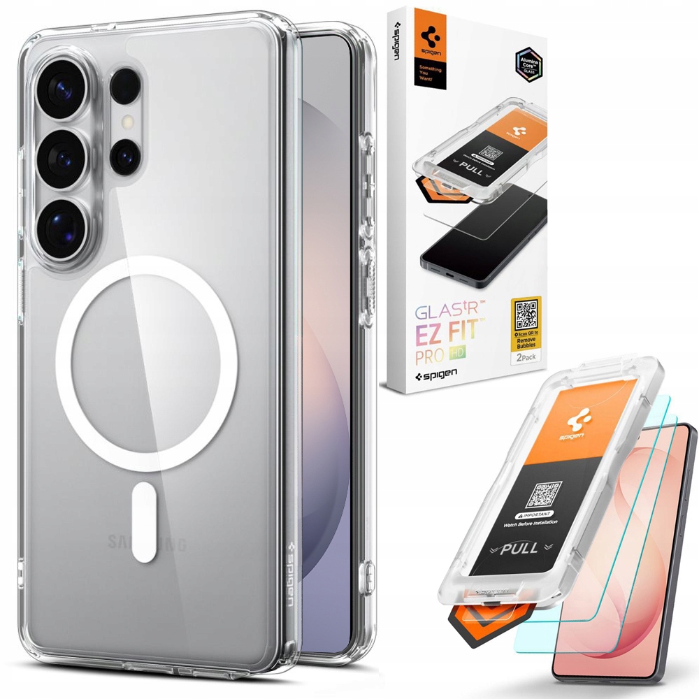 Spigen Pouzdro Ultra Hybrid MagSafe 2x Sklo pro Samsung Galaxy S26 Ultra