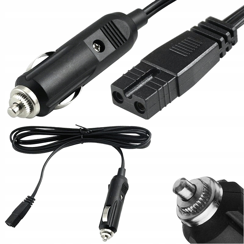

12V 24 V 2m Kabel Przewód Do Lodówki turystycznej