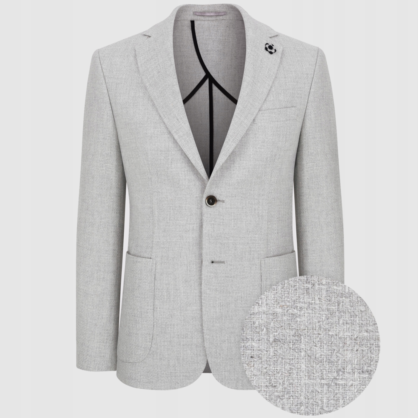 Šedá ležérní sako Pako Lorente 176/48