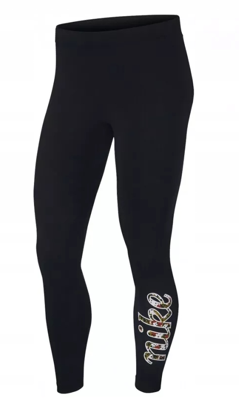 Dámské legíny Nike Floral Logo Print CZ3386-010 3X