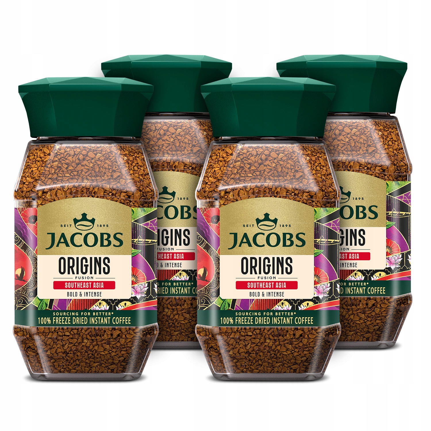 Kawa rozpuszczalna Jacobs Origins Southeast Asia 4x 200g