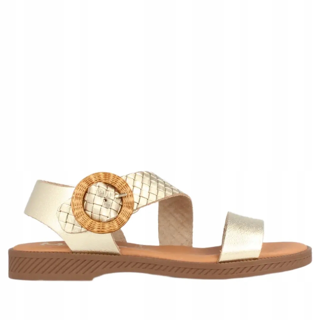 Dámské sandály Marila Amster Platino 39, zlaté