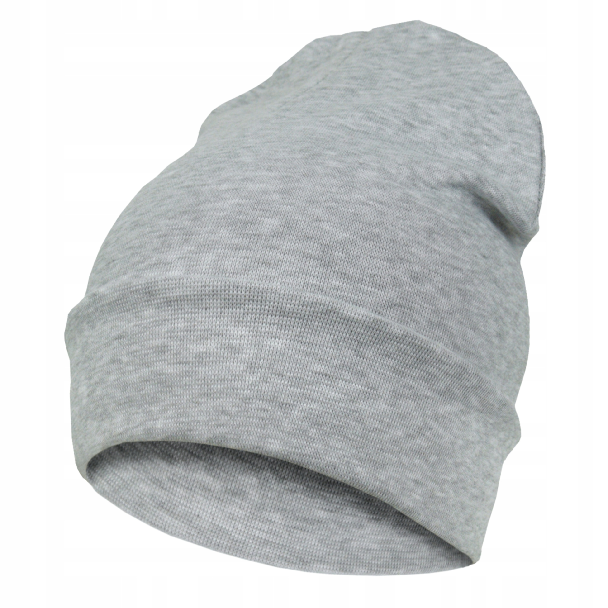 

Czapka Beanie Podwójna Wiosna/Jesień Szary J 56-60