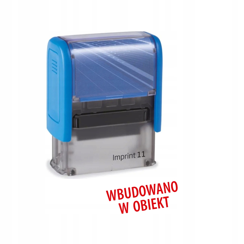 

Pieczątka Wbudowano W Obiekt