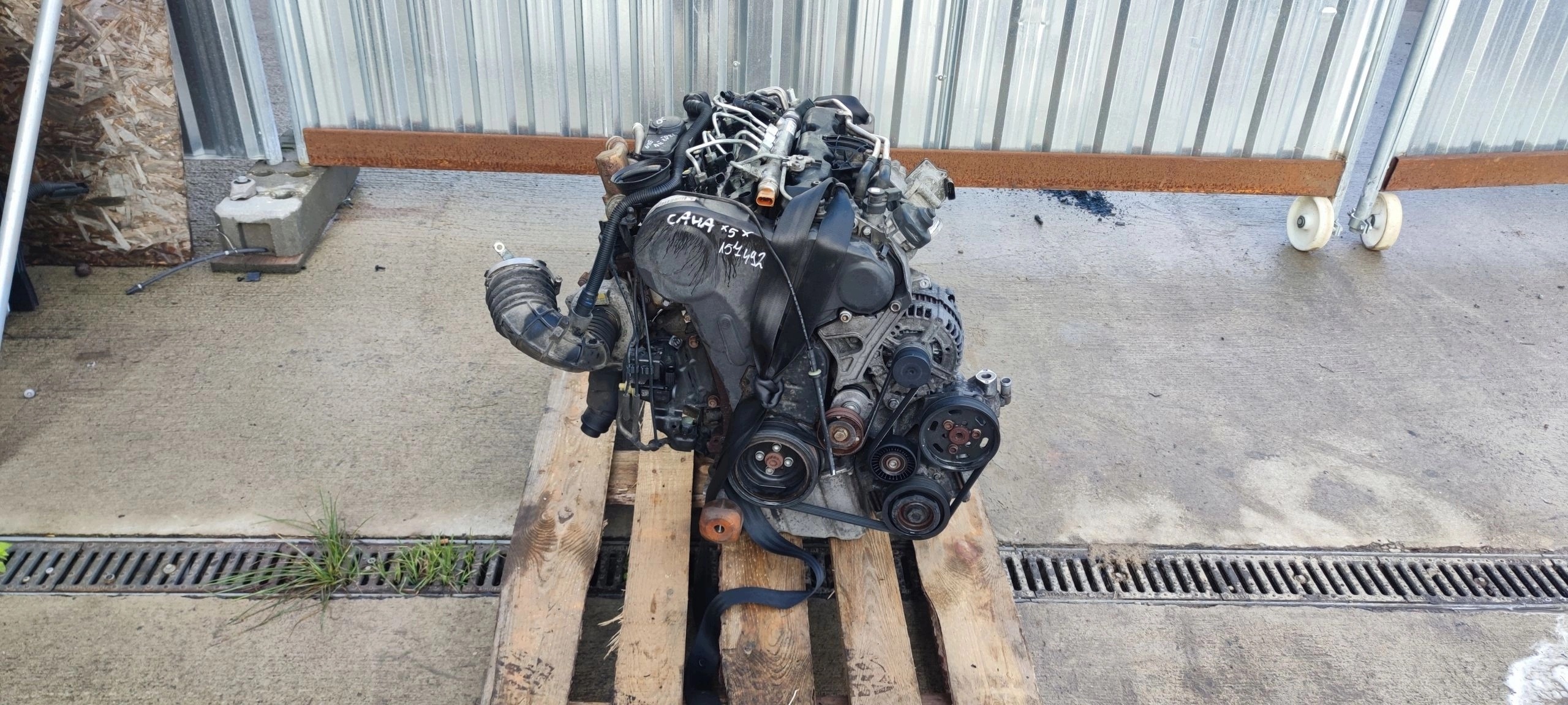 engine complete AUDI A4 B8 A5 A6 SEAT EXEO 2.0 TDI 170KM * CAHA 5