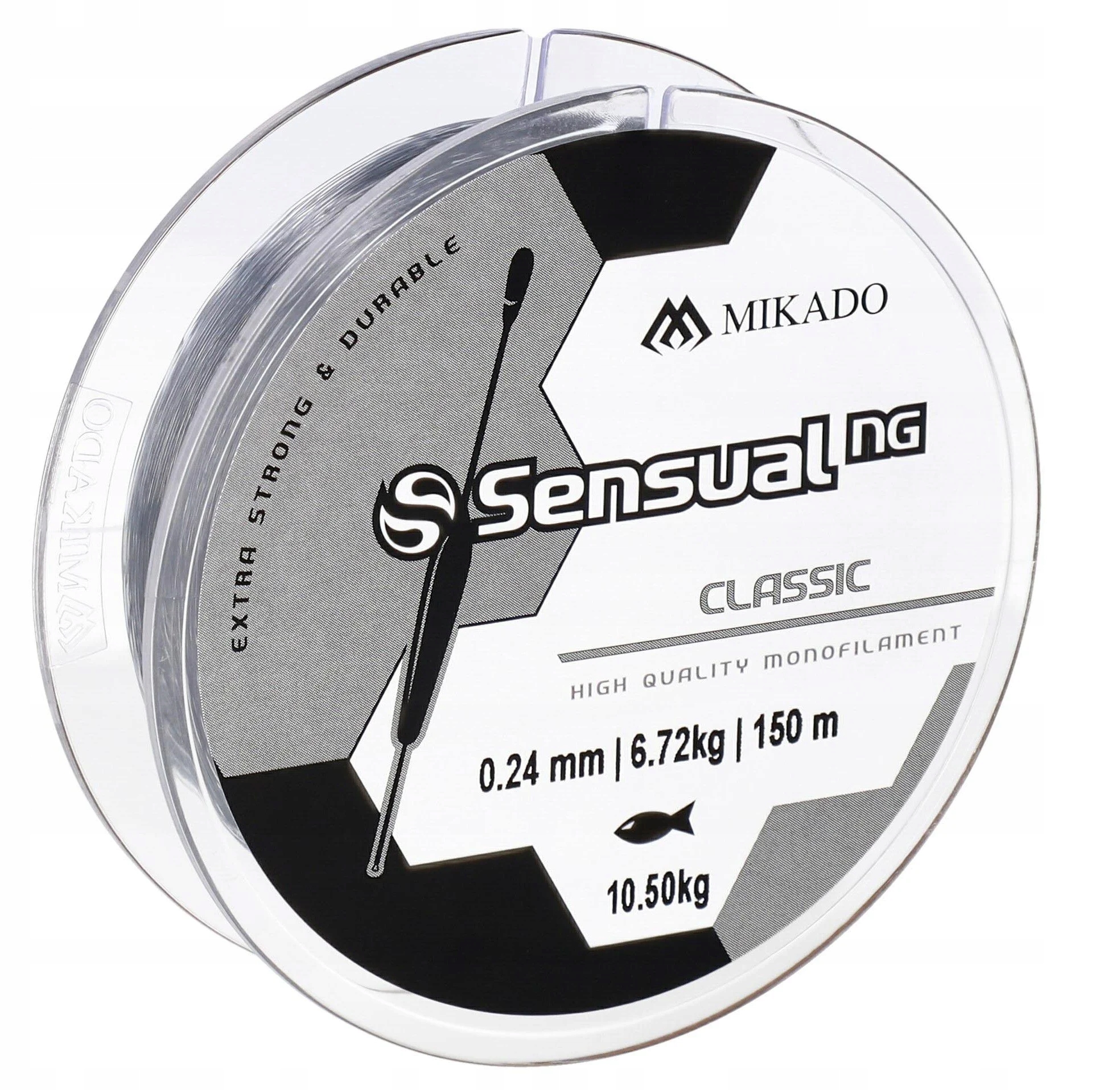 Mikado Żyłka Sensual N.g Classic 0.22 mm 9kg 150 m Transparentna