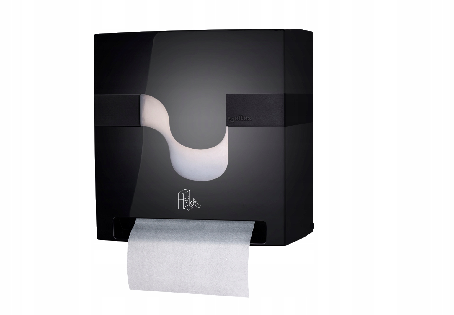 E-control Hand Towel Black Battery
