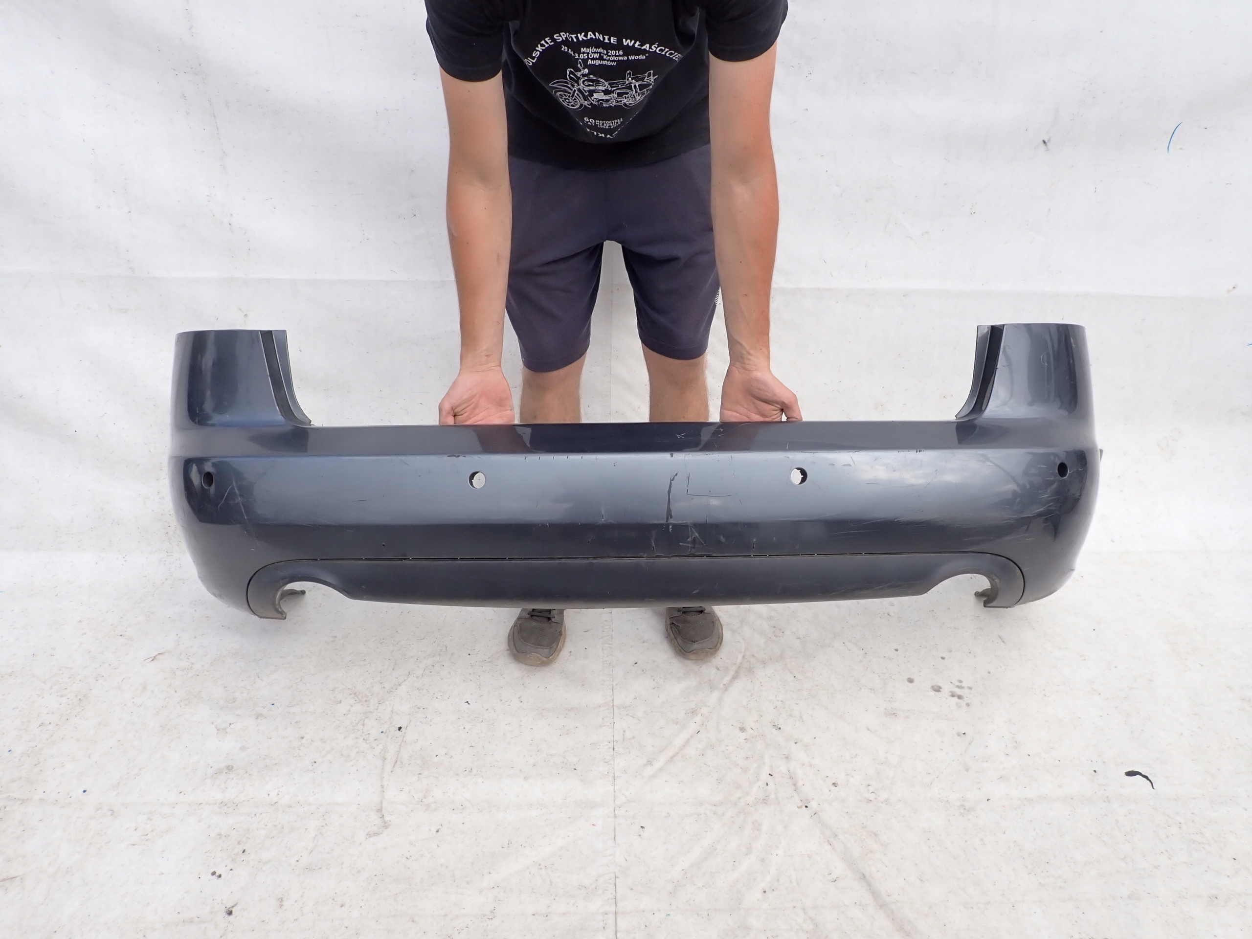 AUDI A4 B7 KOMBI 04-08 bumper rear part rear PDC