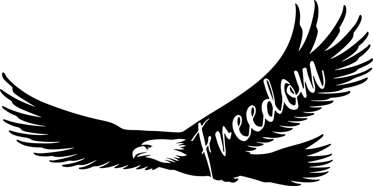 

Naklejka Orzeł freedom Kamper auto 100 cm