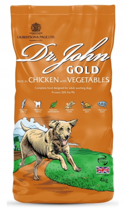 Sucha karma dla psa Dr John Gold 15kg